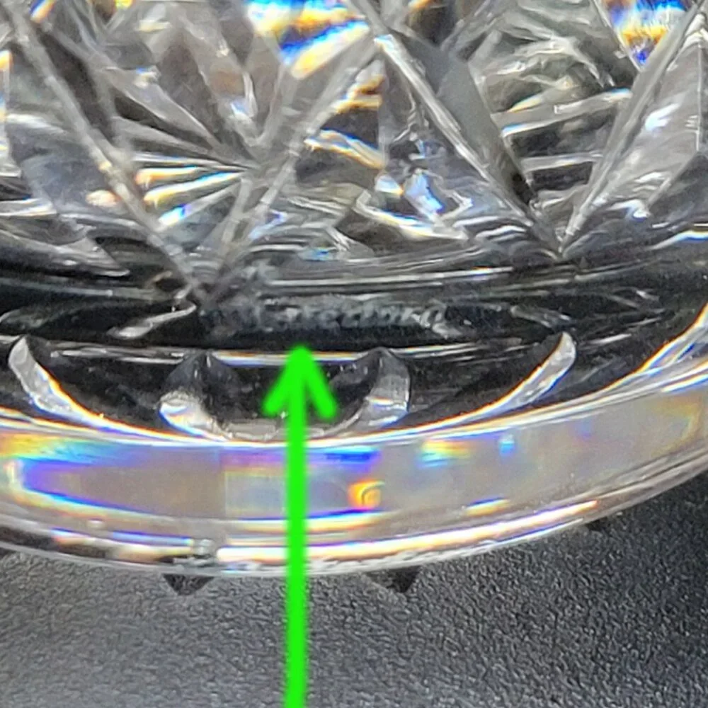 (Like New) Set of 2 ☘️ WATERFORD CRYSTAL LISMORE 12 Oz Flat Tumblers 5